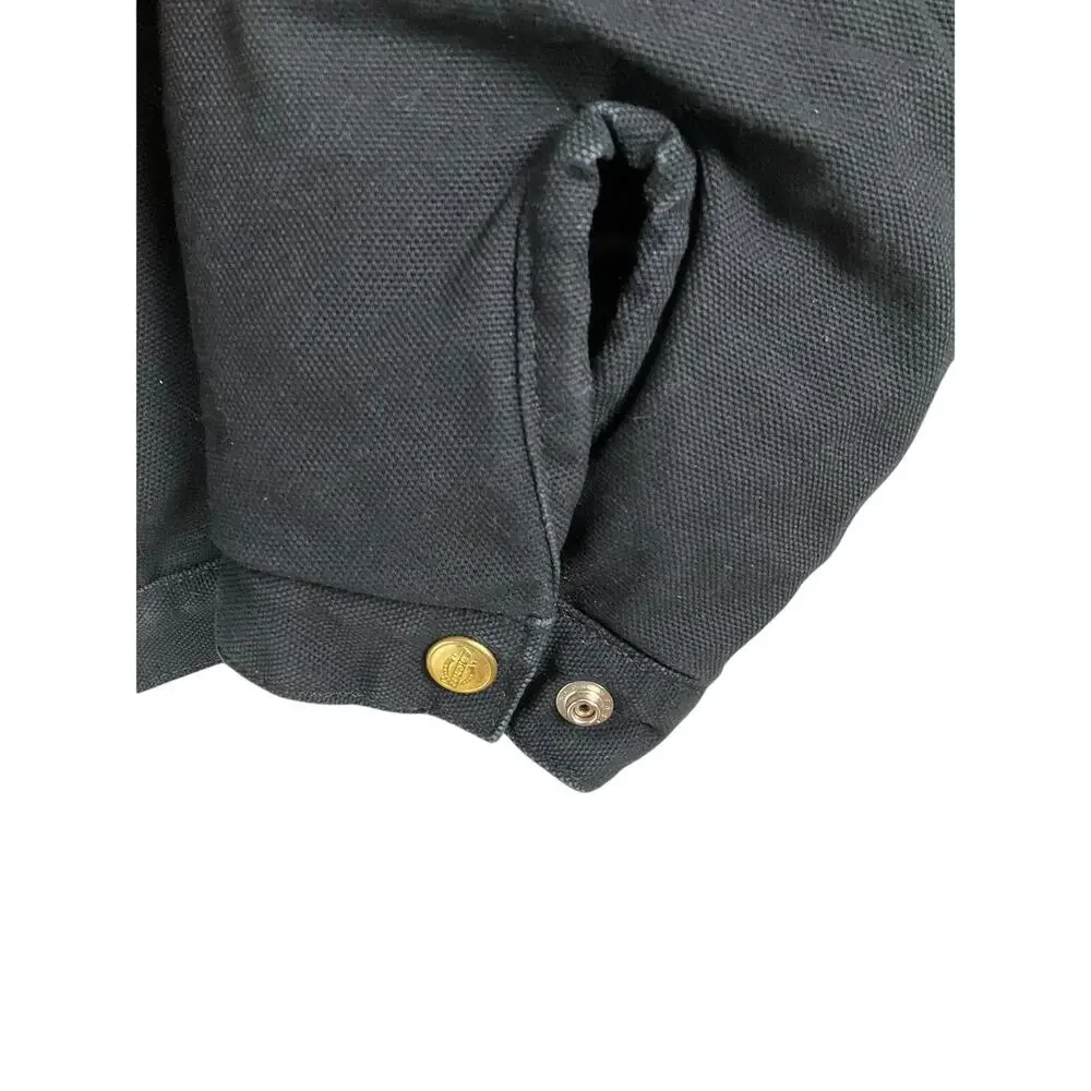 DICKIES VINTAGE Detroit Blanket Lined Insulated Canvas Jacket Coat Black XL Work